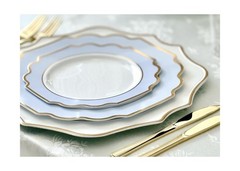 » OCCASIONS » 320 Piece set (40 Guests)-Heavyweight Wedding Party Disposable …