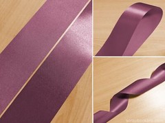 Dark Rose 10mm 16mm 25mm 40mm Satin Ribbon For Scrapbooking Wrap Decorations