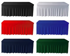 Spandex Table Skirt Spandex Tablecloth Stretch Fitted Table Cover