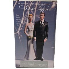 wedding cake topper Weddingstar The Love Pinch Funny Porcelain Figurine