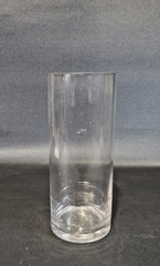 6 Glass Cylinder Vases ~ 10 in Tall ~ Wedding Center Piece