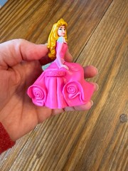 Disney Princess PVC Cake Topper Lot Of 3 Cinderella Belle Aurora