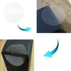 1000 Pcs Clear Retail Package Seals, 1 Inch Round Circle Wafer Seal Sticker C…