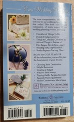 Wedding Solutions Easy Wedding Planning Modern Wedding Planner Book Blue White