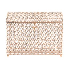 Golden Wedding Card Box For Gift Card Anniversary Money Card Box With Heart Lock