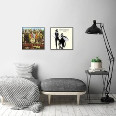 Americanflat 12.5×12.5 Album Frame with Plexiglass – Set of 2 – Record Album …