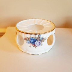 Vintage Royal Albert Moonlight Rose Tea Pot Warmer – English Bone China