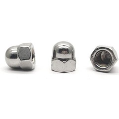 M12X1.25mm 304 Stainless Steel Fine Thread Hex Acorn Cap Nuts Decorative Nut …