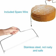 Multi-Purpose Cake Slicer, Stainless Steel