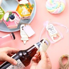 24 Set Baby Bottle Opener Zinc Alloy Cute Baby Bottle Shaped Bottle Opener Baby