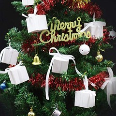 100 Pack Favor Boxes 2x2x2 inch Candy Boxes White Gift White(Pack of 100)