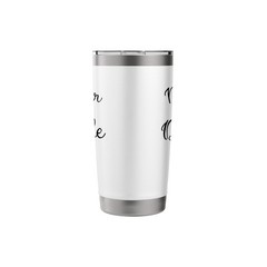 Mother of the Bride Wedding Stainless Steel Insulated Tumbler 20 Ounces White