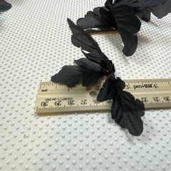 700+ Pcs Artificial Faux Fake Silk Black Leaves Leaf Clusters DIY Wedding Crafts
