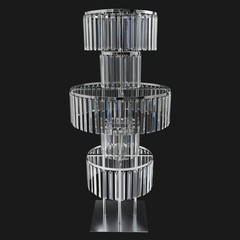 5 Tier Round Flower Stand for Wedding Reception Birthday Party Events Home Decor