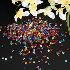 4000 Pcs Acrylic Wedding Table Diamonds 6 mm Crystals Gems Sapphire Blue