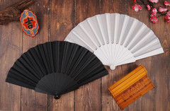 4 Pieces Folding Hand Fans Adult-Only Church Wedding Gift, Party Favors, DIY Dec
