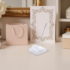 Wedding Signing Pen: Bridal Wedding Metal Sign-In Ballpoint Pen with Graceful