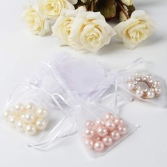 100Pcs Organza Gift Candy Sheer Bags Wedding Party Favor Decoration Pouches USA