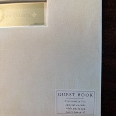 NEW Hallmark Guest Book – Customizable For All Events