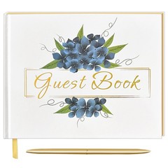 Wedding Guest Book with Pen , Guest Book , Guest Book for Vacation Home , Guest