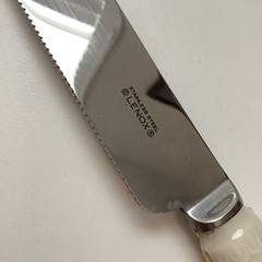 Vintage Lenox Wedding Promises Collection Porcelain & Stainless Steel Cake Knife