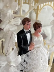 Pfeil & Holing NY VTG 1950-60’s Wedding Cake Topper NOS In Package Plastic RARE