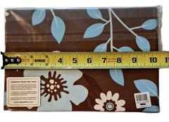 Rag &Bone Bindery Event Guest Book Brown Floral NWT