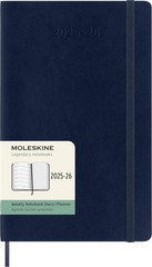 Moleskine Classic 18 Month 2025-2026 Weekly Planner, Soft Cover, Large (5″ x …