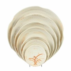 A-To-Z Supply 1807 Plate 7-1/4 Dia. Round Break-Resistant Dishwasher Safe Bpa