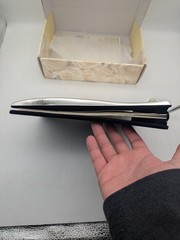 Lenox Opal Innocence Event Guestbook With Pen Silverplated
