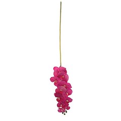 2 FUCHSIA 40″ tall Faux Silk Orchid Flowers Sprays Stems Wedding Decorations