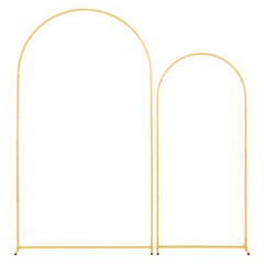 VEVOR Arch Backdrop Stand Metal Arch Backdrop Stand 7.2 ft and 6 ft Set of 2