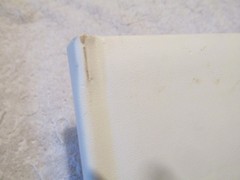 UN-USED Hallmark Wedding / Party / Visitors White Guest Book Faux Leather