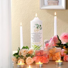 Unity Candles for Wedding Ceremony Set Wedding Unity Taper Candles Catholic R…