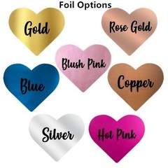 100 Rose Gold Blush Pink Foil Wedding Party Favour Boxes Personalised Gift Candy
