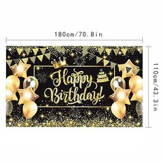 Happy Birthday Party Backdrops Cloth Photography Backgrounds Birthday Banner …