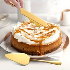 Rust Resistant Stainless Steel Cake Server for Home Restaurant Wedding Cakes