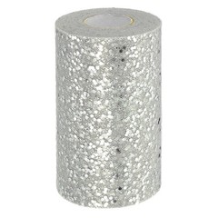 Tulle Fabric Rolls 6″ by 50 Yards Fabric Spool Tulle for DIY, Silver