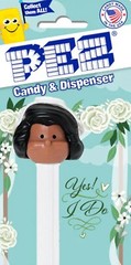 New PEZ Bride & Groom “Yes I Do”Dispensers Set 6👇Read Description/Shipping👇