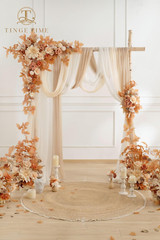 Artificial Arch Flowers Kit Pack of 5, Wedding Decorations for Reception with Ha