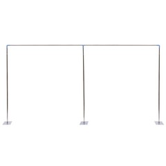 10x20ft Backdrop Stand Pipe Kit Background Support Curtain Frame w/Steel Base