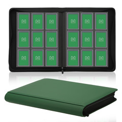 Mosla Toploader Bindertrading Card Binder Storage Hold Up 288 Cards 9-Pocket