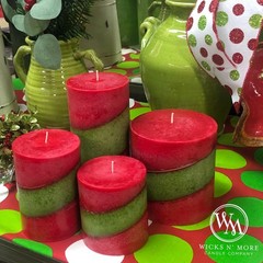 Wicks N More Holiday Magic Scented Candle 3X3