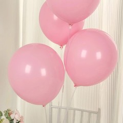 50 PINK 12″ Biodegradable Latex Matte Pastel Balloons Party Wedding Decorations