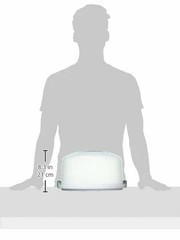 STERILITE Portable Latching Round Cake Server 1 pack White CLEAR Carrier Keeper