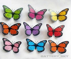 3D Butterfly Decorations Waterproof Fade Resistant for Wedding Party Decor Gifts
