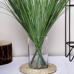 3 Green 20″ Artificial Faux Grass Sprays Stems Wedding Party Home Centerpieces