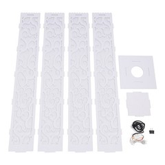 8Pcs Flower Columns LED White Elegant Wedding Column Pillar Decoration