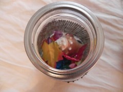 Hand Made, Fall Flowers Mason Jar Wedding Table Centerpieces