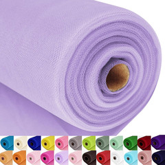 Lavender Tulle Fabric Roll Spool Bolt 54 Inch by 40 Yards Wedding Party